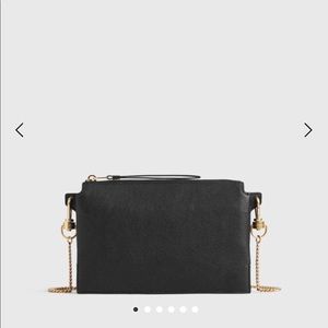 All saints FLETCHER LEATHER CROSSBODY BAG